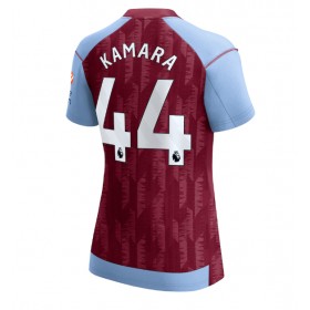 Aston Villa Boubacar Kamara #44 Hemmakläder Dam 2023-24 Kortärmad